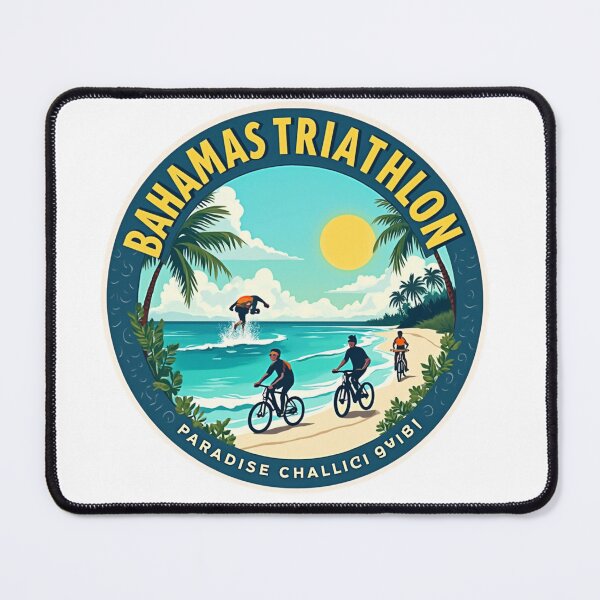 Item preview, Bahamas Triathlon Adventure – Swim, Bike, Run Sports Design designed and sold by Triathlongram.
