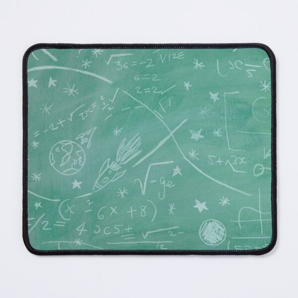 Item preview, Space Math Chalkboard – Fun STEM-Inspired Design for Science Enthusiasts Math Lovers and Scientists by jemma jamie skidmore  designed and sold by Jemma Jamie Skidmore.