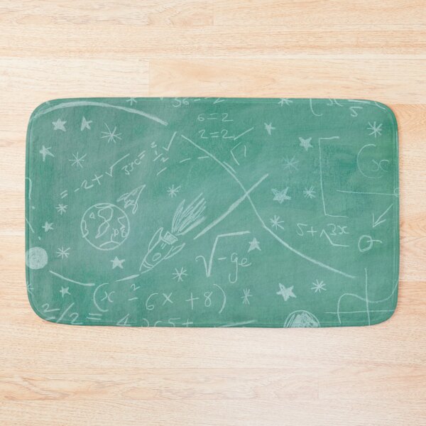 Item preview, Space Math Chalkboard – Fun STEM-Inspired Design for Science Enthusiasts Math Lovers and Scientists by jemma jamie skidmore  designed and sold by Jemma Jamie Skidmore.