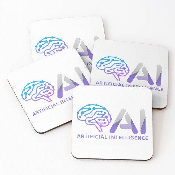 Item preview, AI Artificial Intelligence Futuristic Logo designed and sold by ZetaDream.