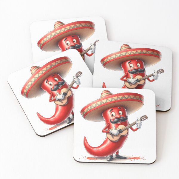 Item preview, Mariachi Red Chili Pepper designed and sold by Maria Dryfhout.