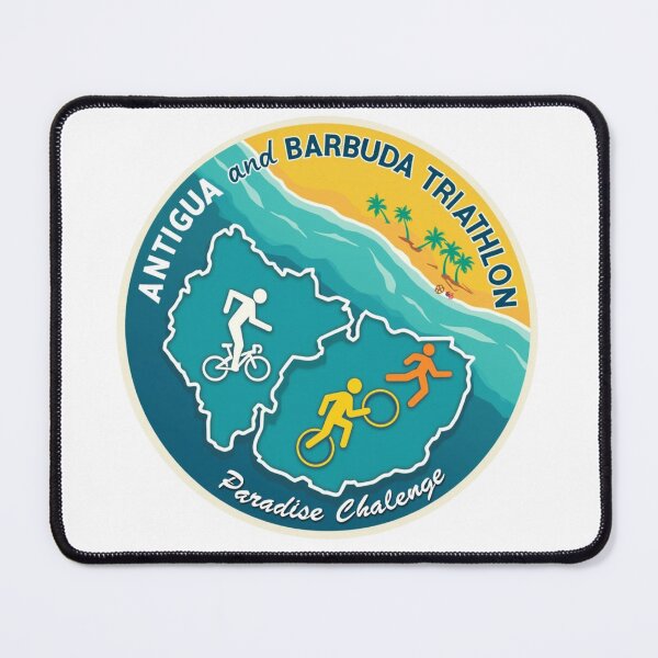 Item preview, Antigua and Barbuda Triathlon – Swim, Bike, Run Tropical Race Design designed and sold by Triathlongram.