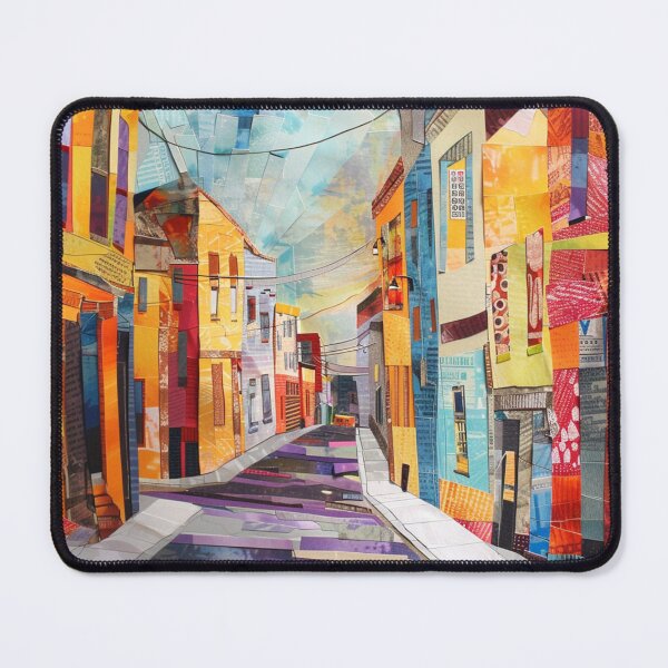 Item preview, Cut Paper Cityscape Digital Collage designed and sold by zolarche.