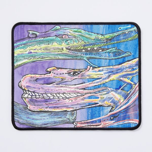 Item preview, Smiling purple monster painting, with teeth designed and sold by CrittersByLola.