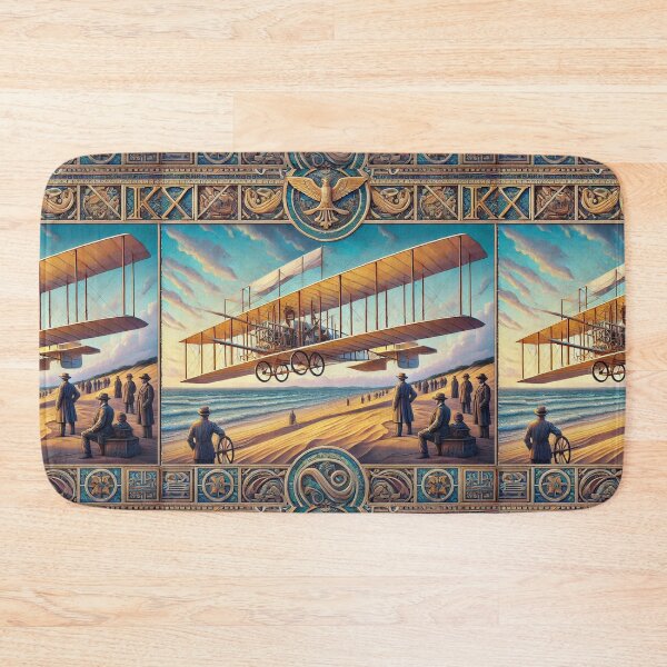 Item preview, First in Flight: Wright Brothers at Kitty Hawk – 1903 designed and sold by Meta2Physical.
