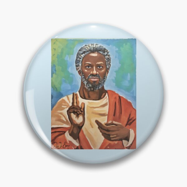 Item preview, J.J. Evans' Black Jesus Painting - Good Times designed and sold by acquiesce13.