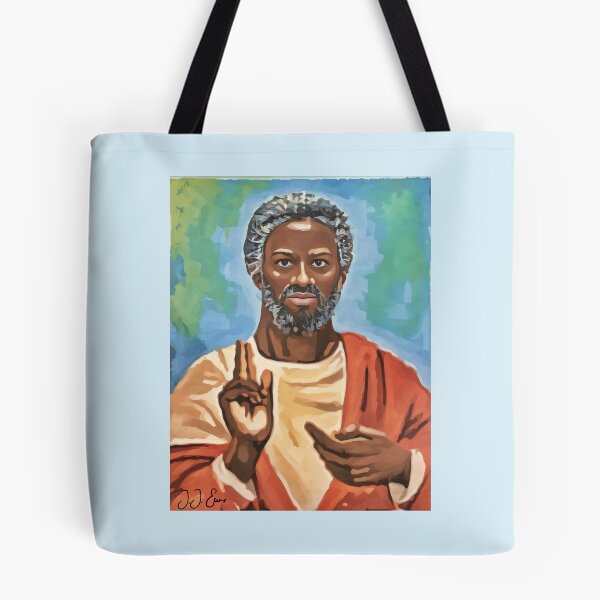 Item preview, J.J. Evans' Black Jesus Painting - Good Times designed and sold by acquiesce13.