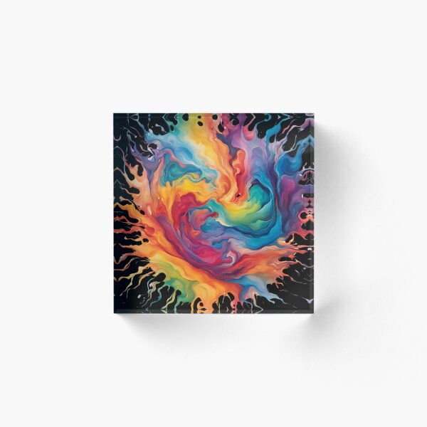 Item preview, “Explosión de color” designed and sold by InkInspiresMe.