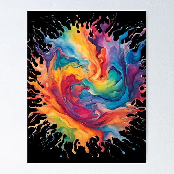 Item preview, “Burst of Color” designed and sold by InkInspiresMe.