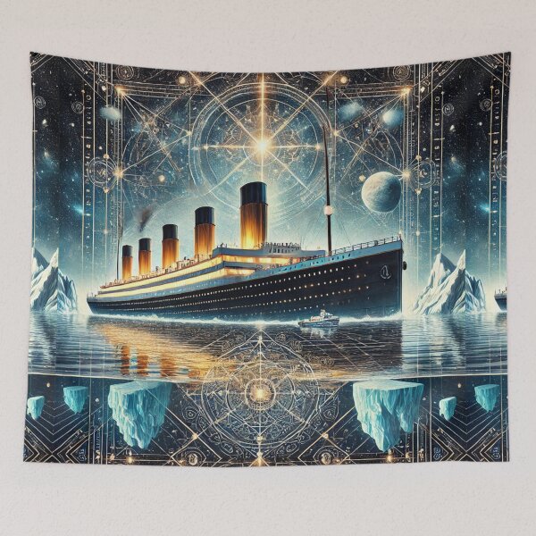 Item preview, Titanic: A Night Beneath the Stars – 1912 designed and sold by Meta2Physical.