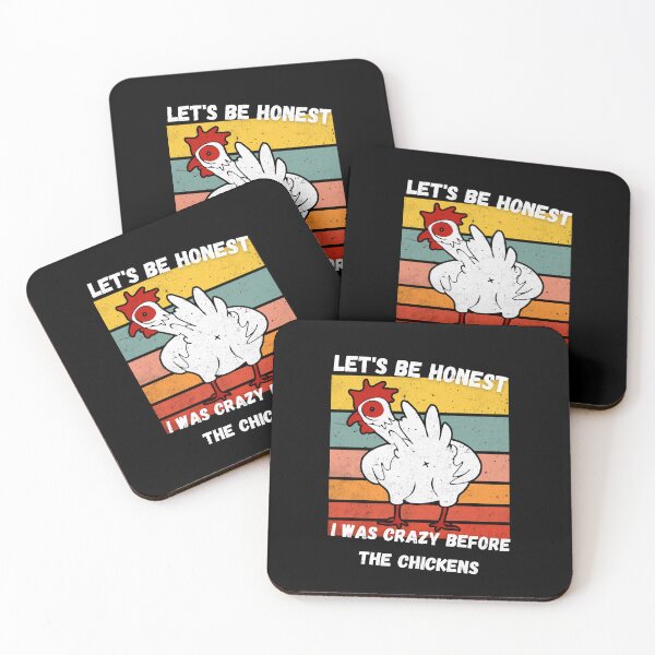 Item preview, Let's Be Honest I Was Crazy Before The Chickens, a great gift for any special occasion designed and sold by FelkMariShop.