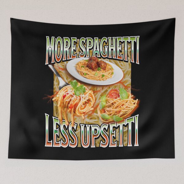 Item preview, More Spaghetti Less Upsetti  designed and sold by PetNamedPeeve.