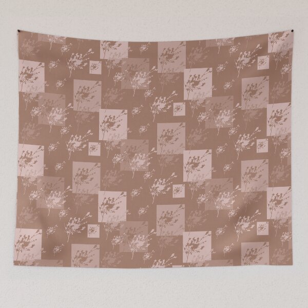 Item preview, Privet Sprig Mocha Mousse A47864 Half-Drop designed and sold by Art in My Loft.