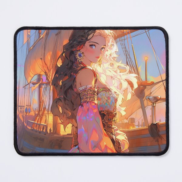 Item preview, Sunset Corset Anime Girl designed and sold by bubblegoth.