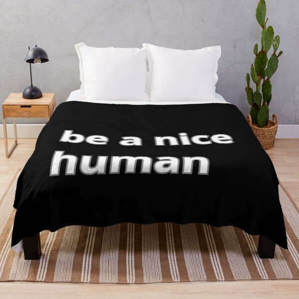 Item preview, Be a nice human designed and sold by Agu210.