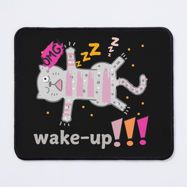 Item preview, Meditation-wake up...!!!hey cat wake up!!!hey me wake up!!! designed and sold by Betinka.