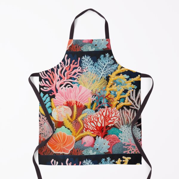 Item preview, Citrus Coral Reef Digital Artwork designed and sold by zolarche.