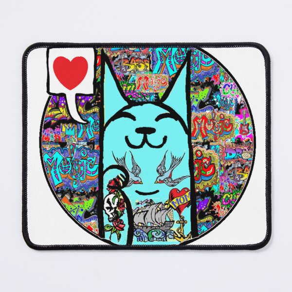 Item preview, love cat 2025 designed and sold by LowEndGraphics.