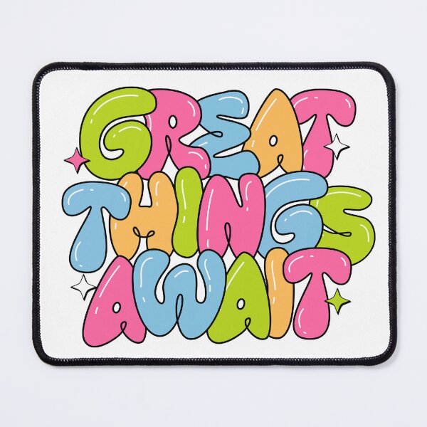 Item preview, Great Things Await designed and sold by EarthsHues.