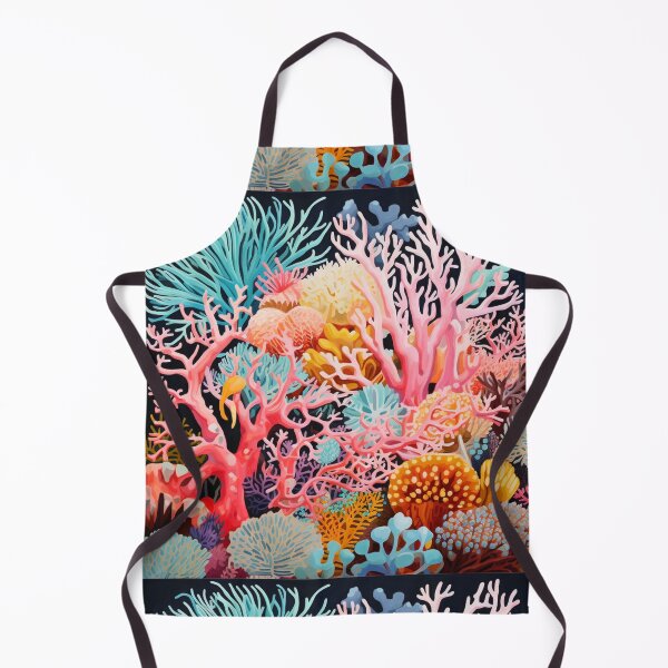 Item preview, Citrus Coral Reef Digital Artwork designed and sold by zolarche.
