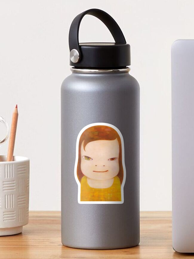 Thumbnail 1 of 3, Sticker, Funny Art Nara Yoshimoto designed and sold by BrandsFire.