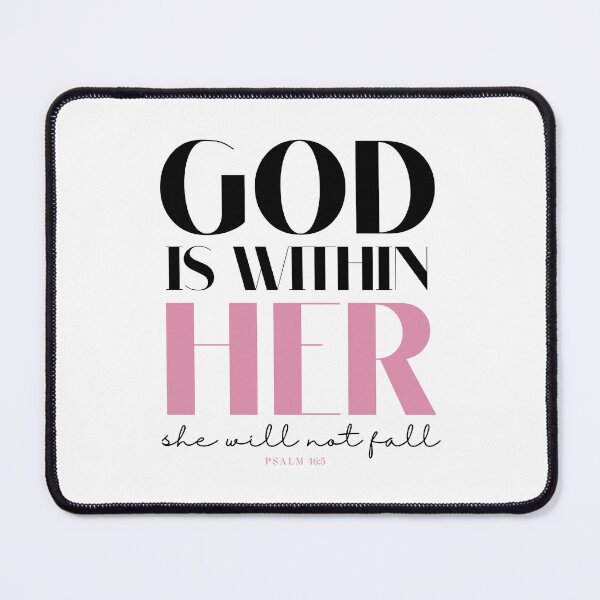 Item preview, God Christian Psalm 46:5 designed and sold by daughterinchrist93.