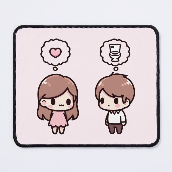 Item preview, bathroom boyfriends designed and sold by HipsterAnimals.