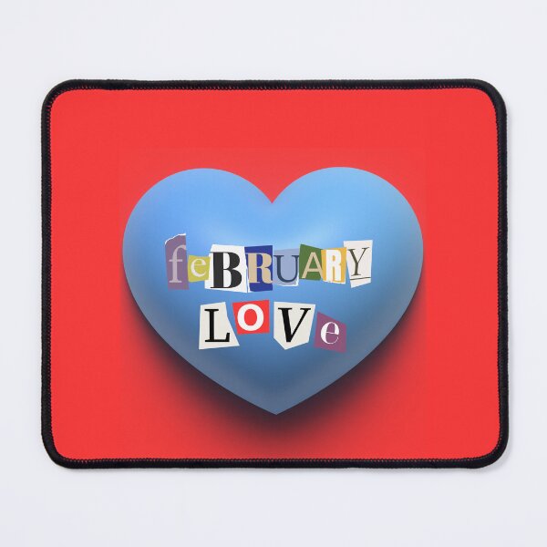Item preview, February love heart designed and sold by Nathanfulks551.
