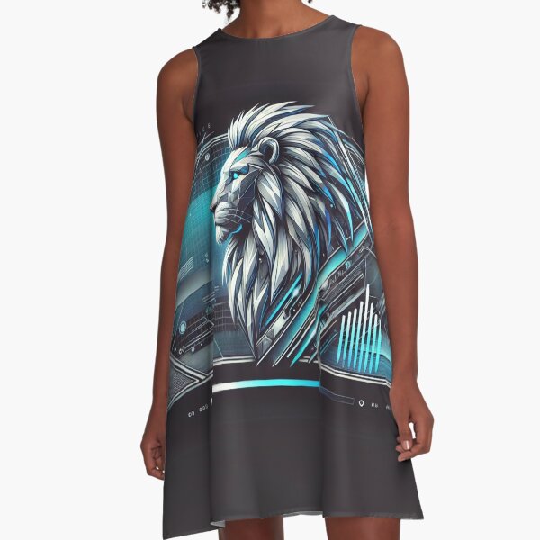 Item preview, Cyber lion designed and sold by FusiTink.