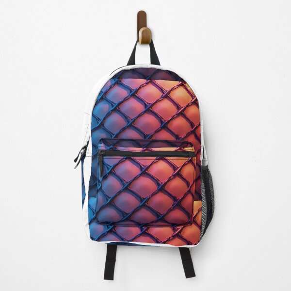 Item preview, Vibrant gradient with woven threadlike dimensional patterns designed and sold by Dezignest.