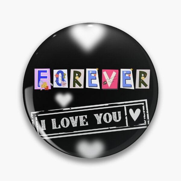 Item preview, Forever I love you ransom note designed and sold by Nathanfulks551.