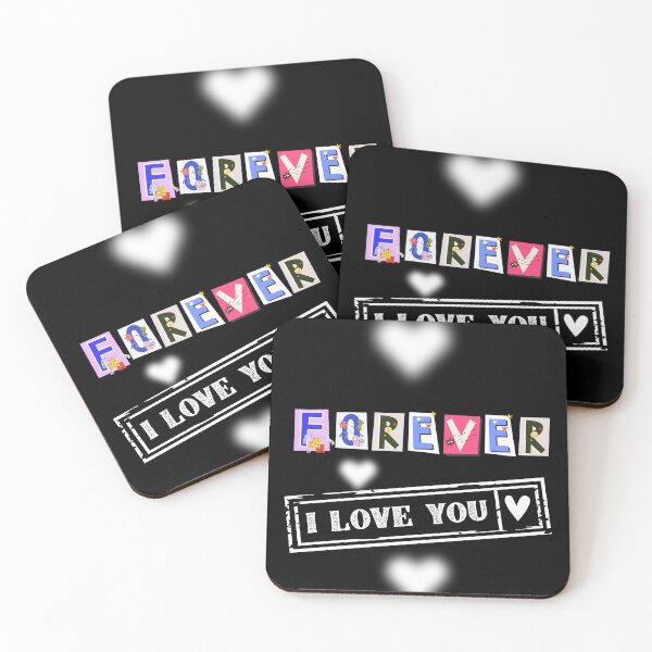 Item preview, Forever I love you ransom note designed and sold by Nathanfulks551.