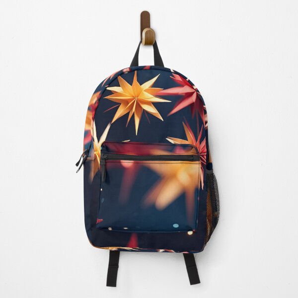 Item preview, Origami Art - Midnight Spectacle: Explosive Fireworks Illuminate the Night Sky designed and sold by ArtfulFolds.