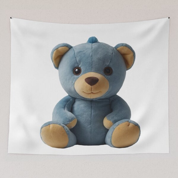 Item preview, Cute Blue Teddy Bear designed and sold by CuteopiaGallery.