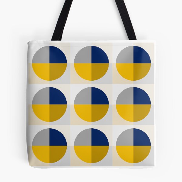 Item preview, Circles pattern with grey, blue, beige, gold shades designed and sold by RDSmit.