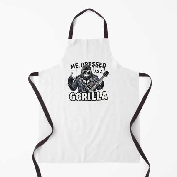 Item preview, Gorilla follows day - Me Dressed as a Gorilla – Rock 'n' Roll designed and sold by LV-creator.