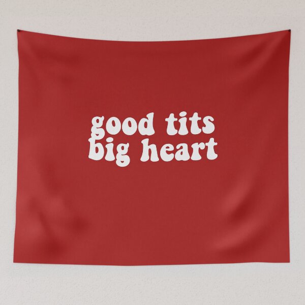 Item preview, white Reneé Rapp Good Tits Big Heart  designed and sold by jessicaleah15.