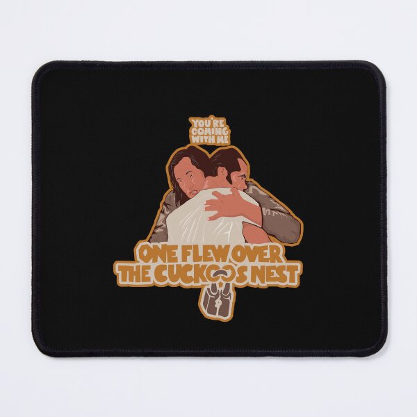 Item preview, One Flew Over the Cuckoo's Nest Tee - Jack Nicholson & Chief Bromden Illustration designed and sold by Boogosh.
