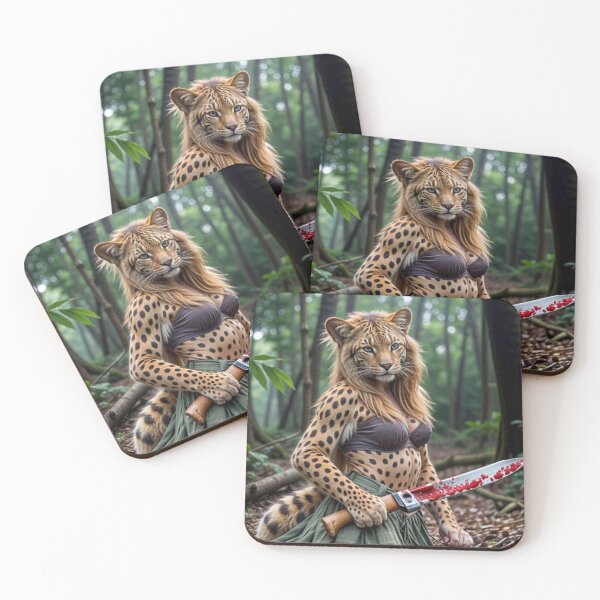 Item preview, Military Leopard Girl designed and sold by FotoLibreStudio.