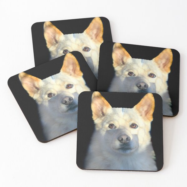 Item preview, Portrait of cute beige dog designed and sold by olena2552.