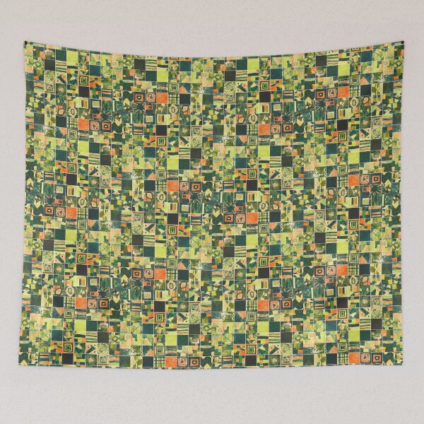 Item preview, Hand-Painted Tiny Tiles Photo Pattern designed and sold by vallisrowe.