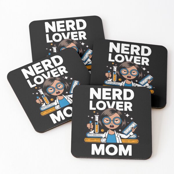 Item preview, Nerd Lover Mom - Geeky Science Mom with Books and Lab Gear designed and sold by Prime-Studio.