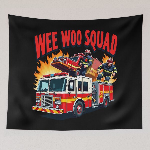 Item preview, Wee Woo Squad designed and sold by MarcinTShop.