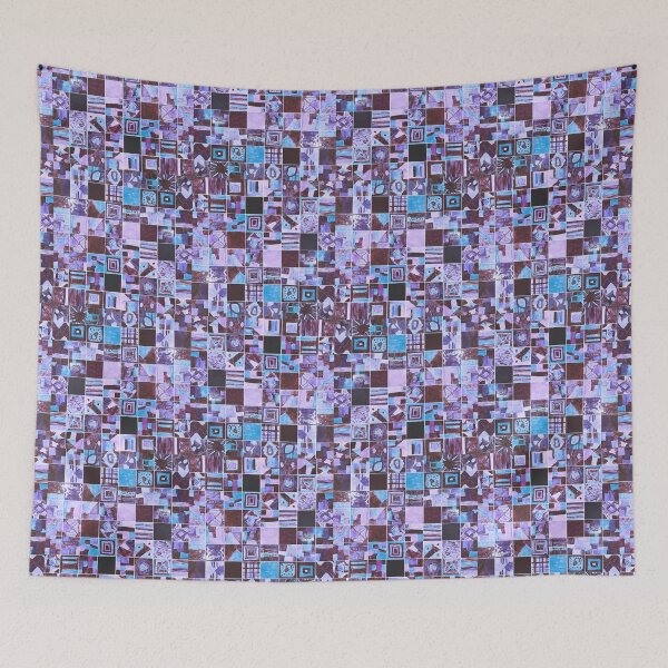Item preview, Hand-Painted Tiny Tiles Photo Pattern designed and sold by vallisrowe.