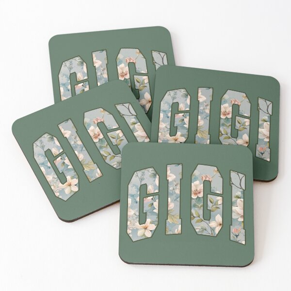 Item preview, Grandmother's Day Gigi Floral Text designed and sold by SStarDesigns.
