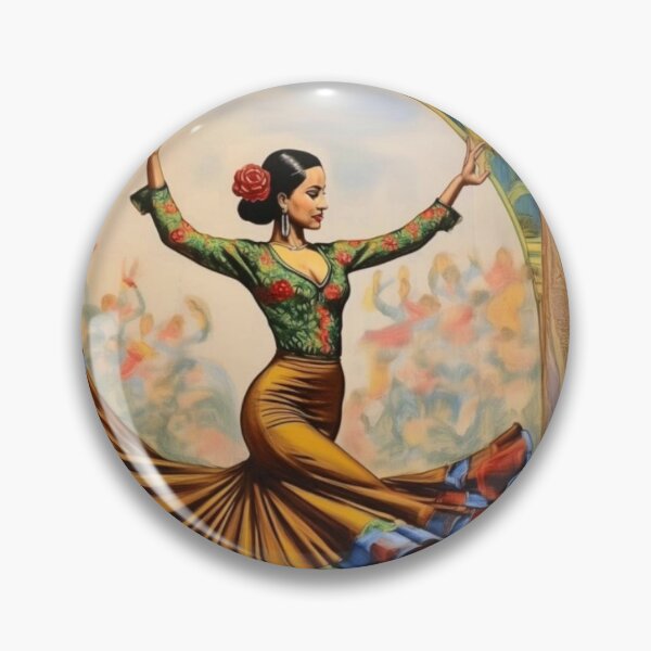 Item preview, Flamenco Dancer spinning designed and sold by Boxing Kangaroo Retail Company.