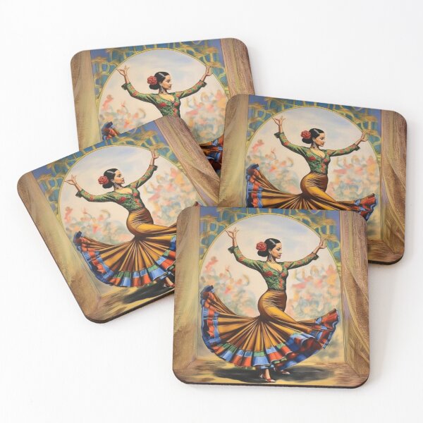 Item preview, Flamenco Dancer spinning designed and sold by Boxing Kangaroo Retail Company.