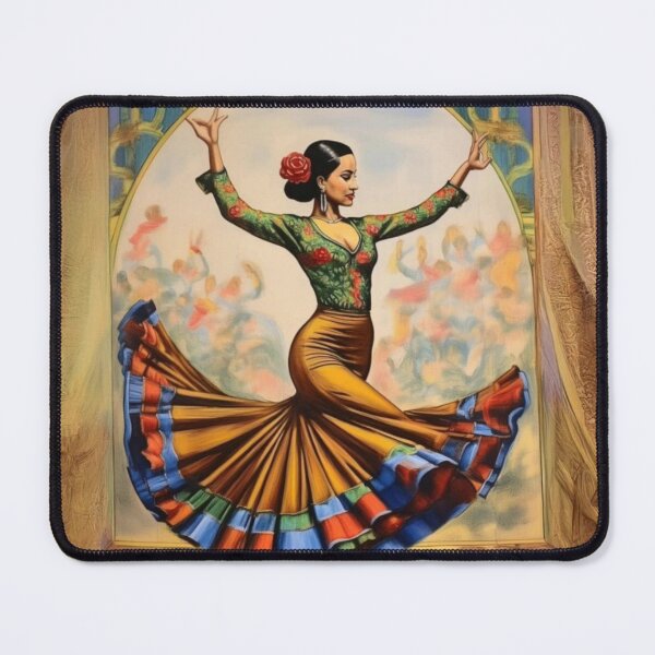 Item preview, Flamenco Dancer spinning designed and sold by Boxing Kangaroo Retail Company.