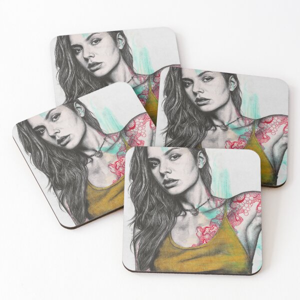 Item preview, Leavers | beautiful girl in yellow tank top designed and sold by Marco Paludet.