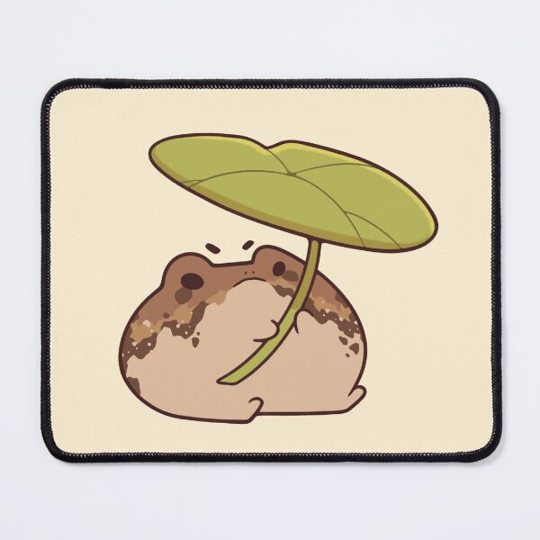 Item preview, Desert rain frog with leaf umbrella designed and sold by Rihnlin.